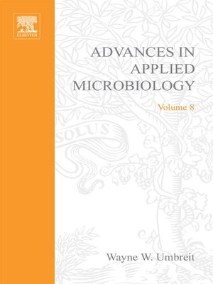 cover image of Advances in Applied Microbiology